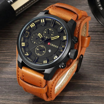Legacy Leather Chrono Watch