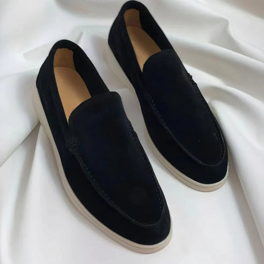 Monaco Suede Loafers