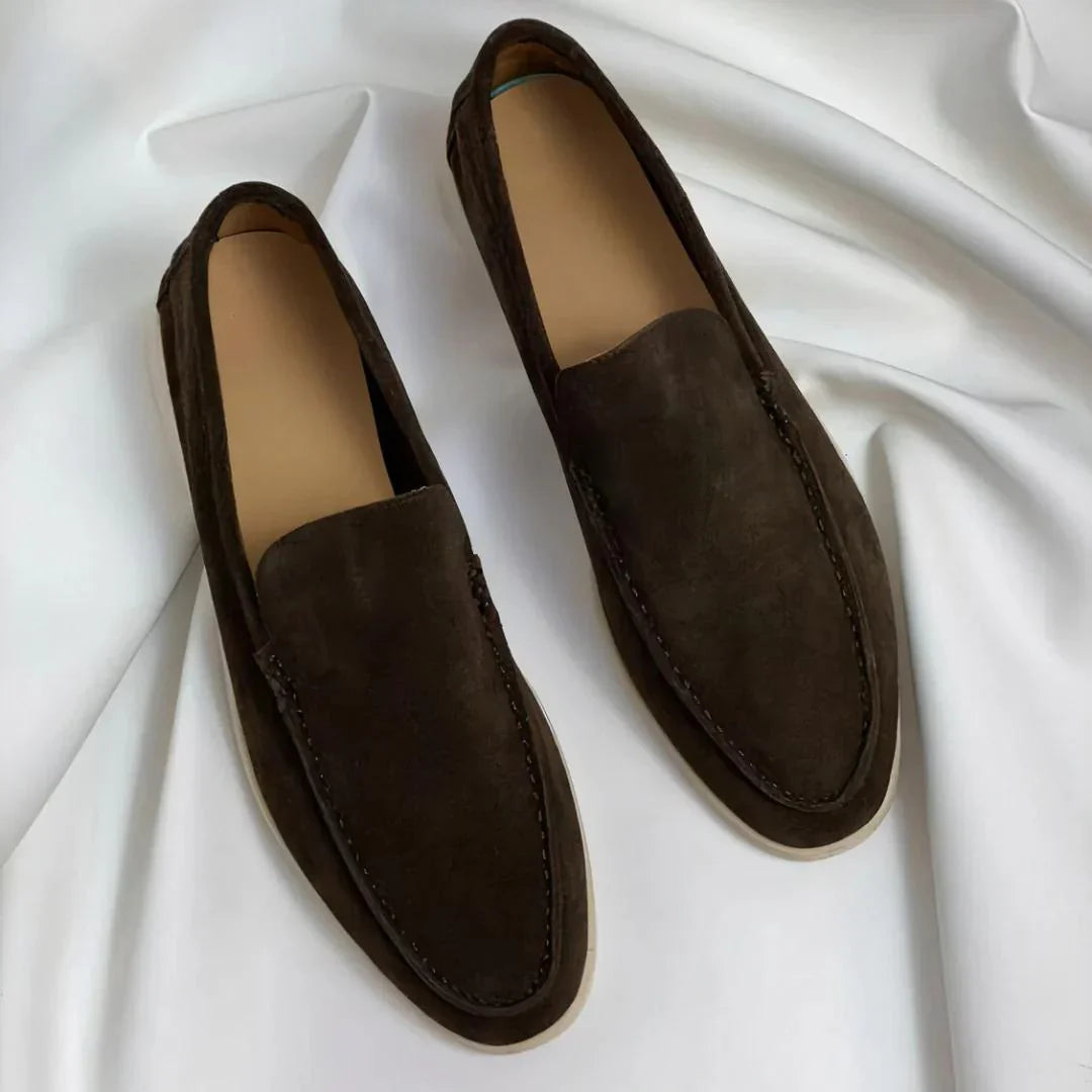 Monaco Suede Loafers