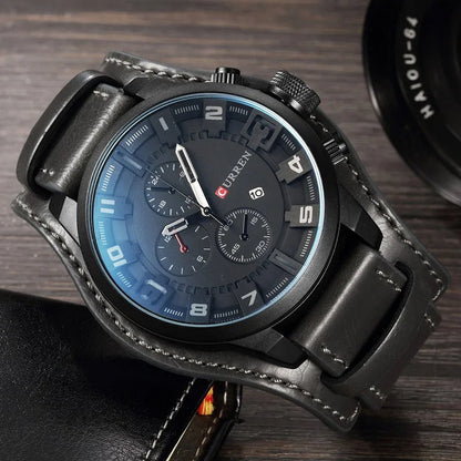 Legacy Leather Chrono Watch