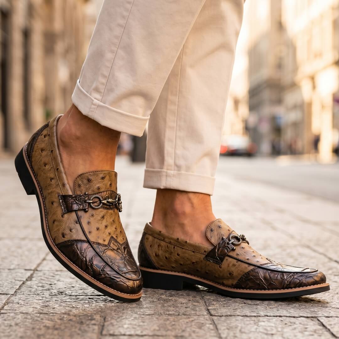 Lovren Leather Loafers