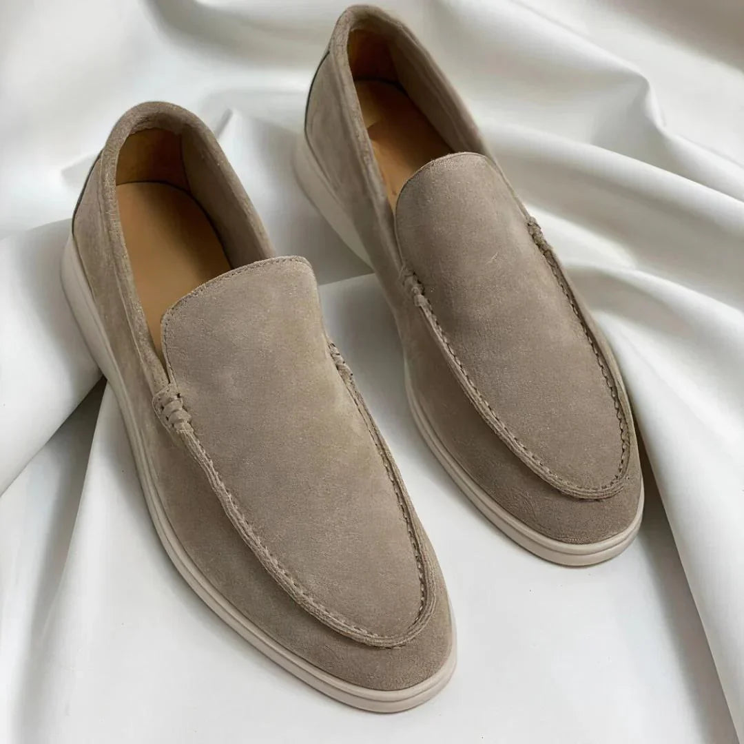 Monaco Suede Loafers