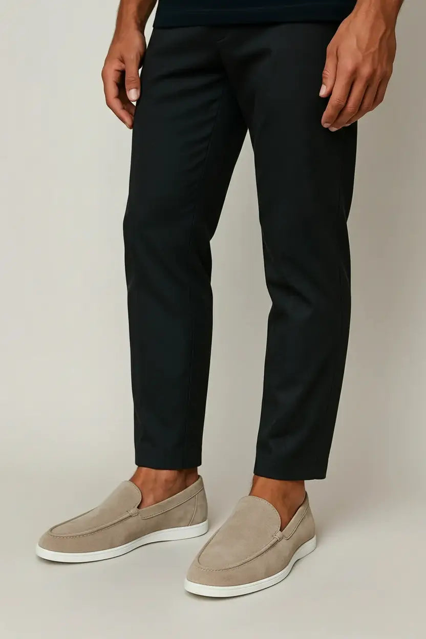 Monaco Suede Loafers