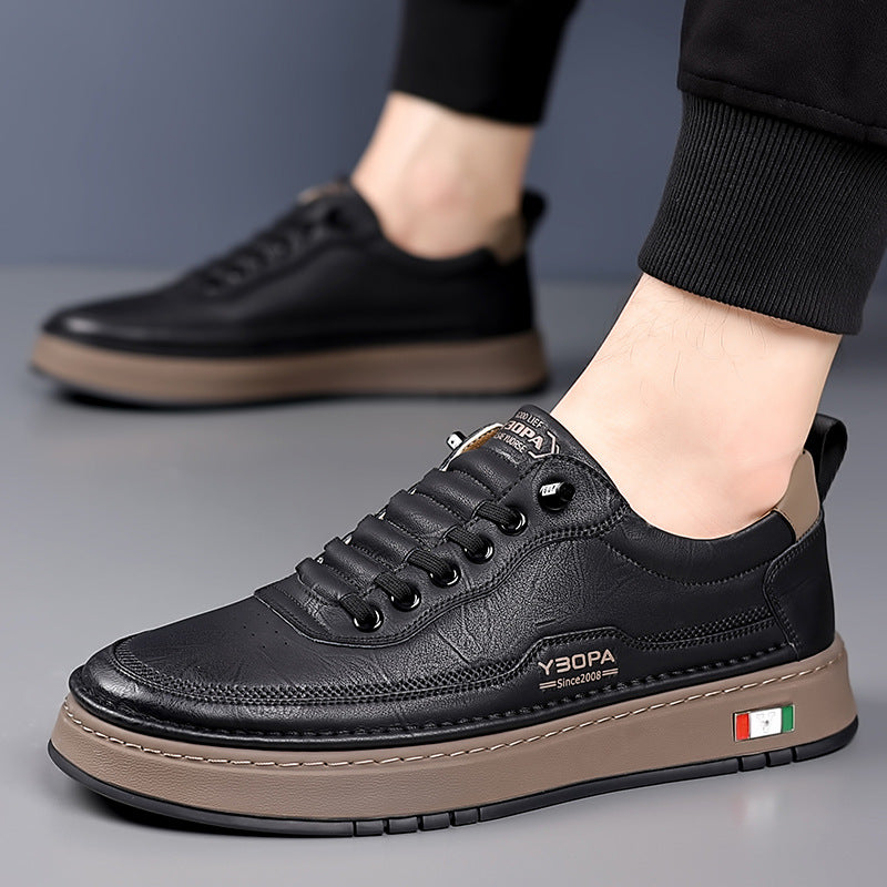 Giorgio Genuine Leather Sneakers