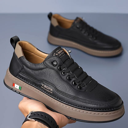 Giorgio Genuine Leather Sneakers