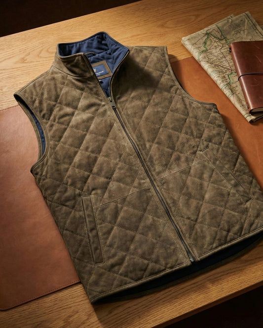 Italian Suede Vest
