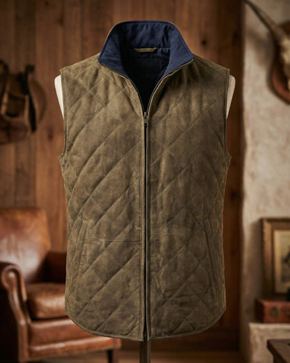 Italian Suede Vest
