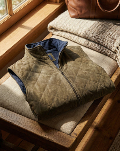 Italian Suede Vest