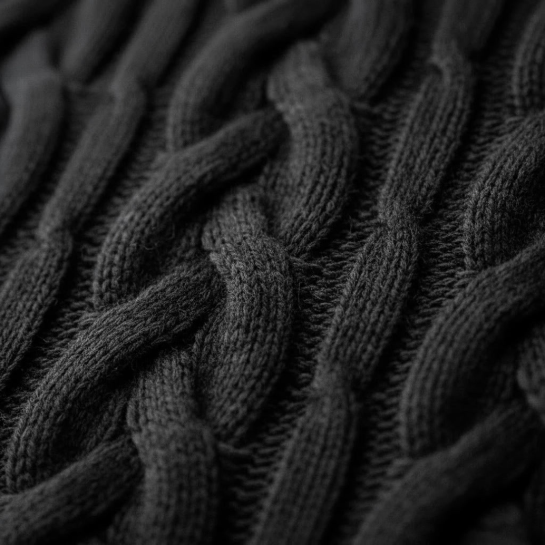 GIUSEPPE ADRIANO CABLE KNIT CARDIGAN