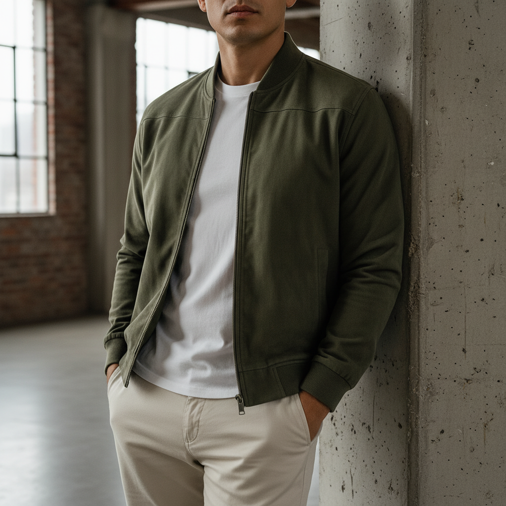 Kyle Classic Bomber Jacket