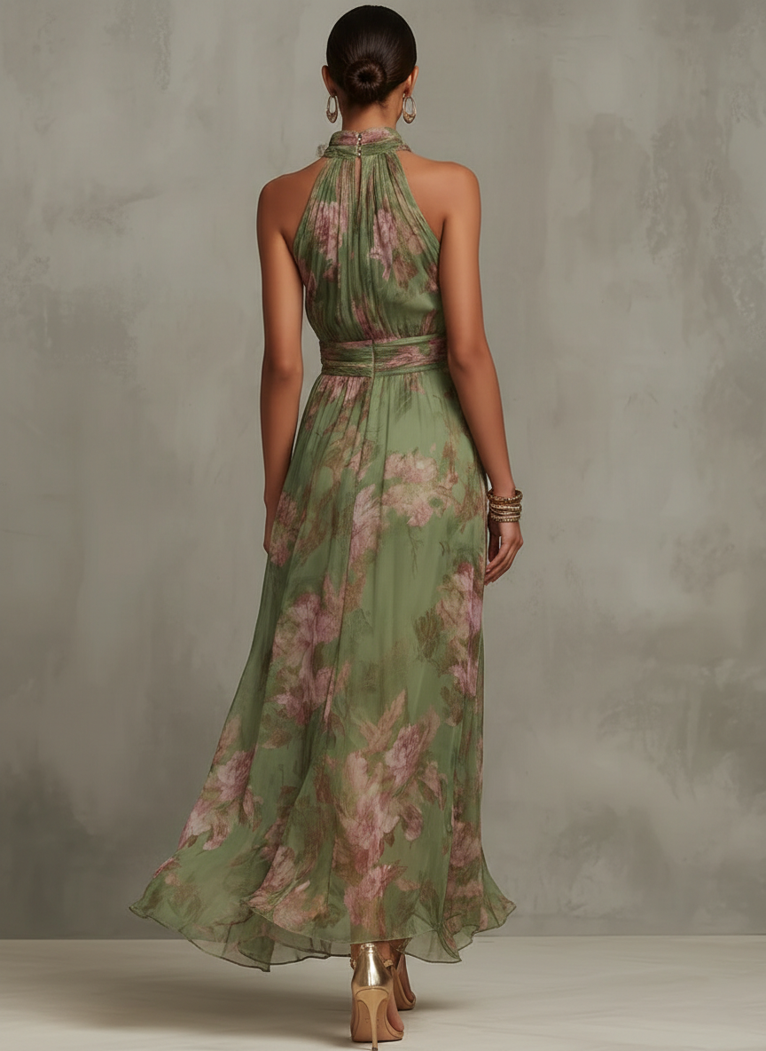 Chloe Elegant Floral Summer Dress