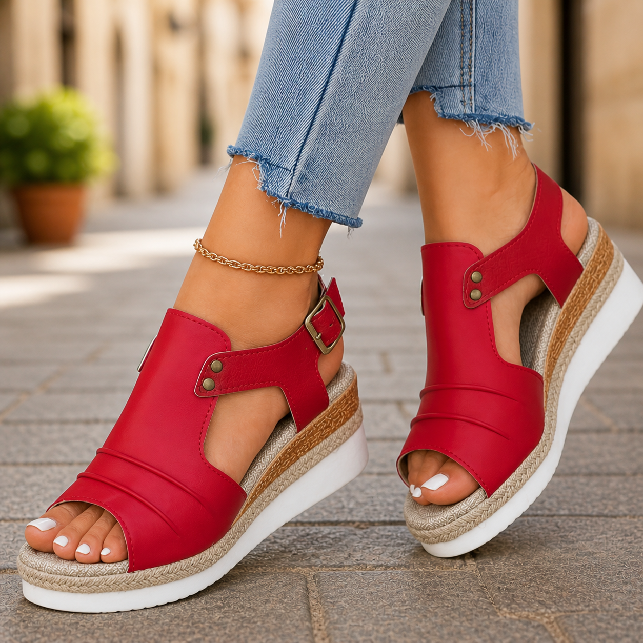 Sarah Platform Sandals