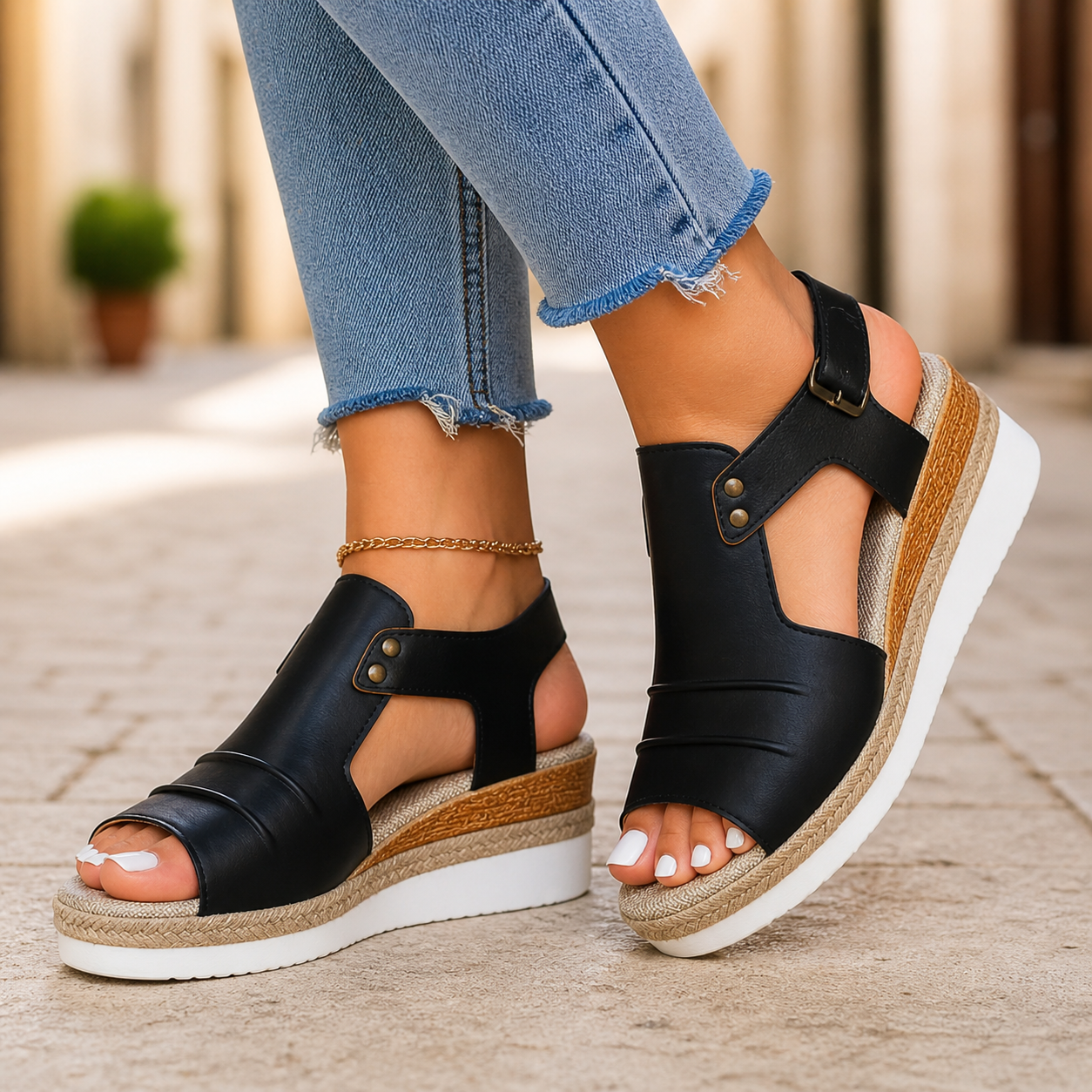 Sarah Platform Sandals