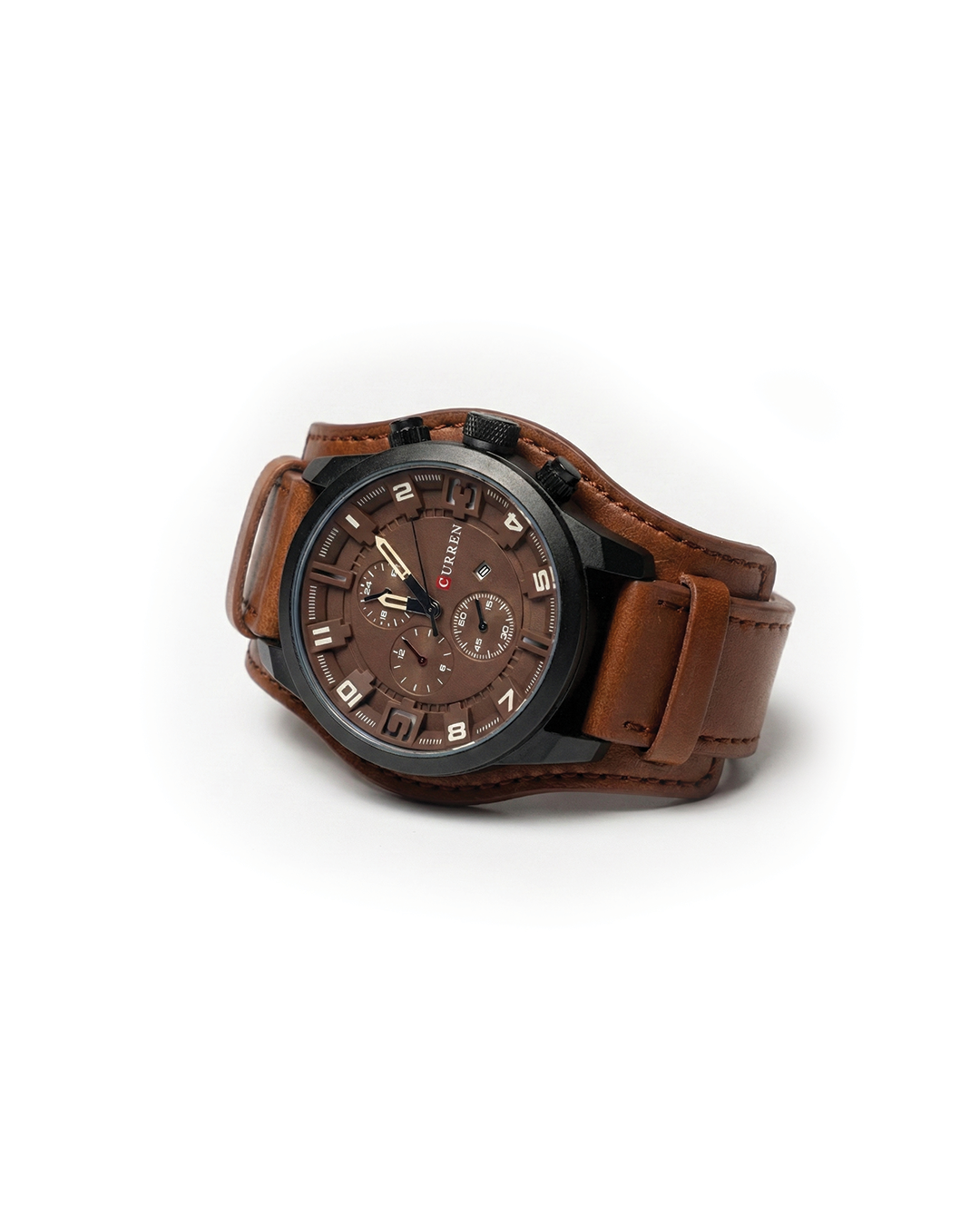 Legacy Leather Chrono Watch